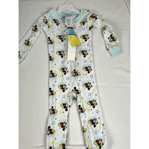 NWT Disney Baby Mickey Mouse SLEEP N PLAY One-piece footed pajamas SZ 24months